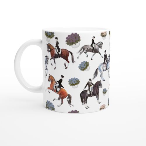 Dressage Horses Mug